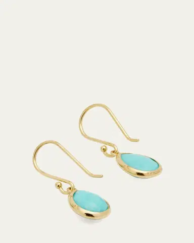 Ippolita Teeny Teardrop Earrings in 18K Gold | Thumbnail 4