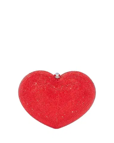 Judith Leiber Couture L'Amour Petit Coeur Crystal Minaudiere | Thumbnail 1 Judith Leiber Couture L'Amour Petit Coeur Crystal Minaudiere | Thumbnail 1