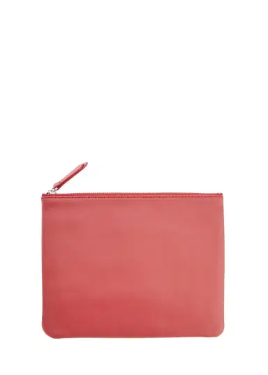 ROYCE New York Monogrammed Leather Zuppered Travel Organizer Pouch, Personalized | Thumbnail 3