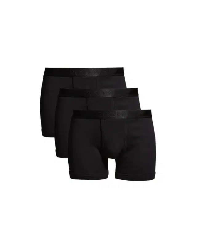 2Xist Men's 3-Pack Pima Cotton Boxer Briefs