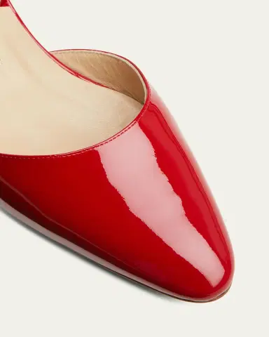 Manolo Blahnik Aspro Patent Slingback Ballerina Pumps | Thumbnail 3