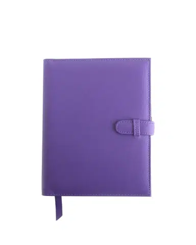 Royce New York Monogrammed Executive Weekly Leather Calendar Planner, Personalized | Thumbnail 1