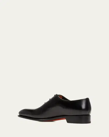 Santoni Men's People Leather Dress Oxfords | Thumbnail 4