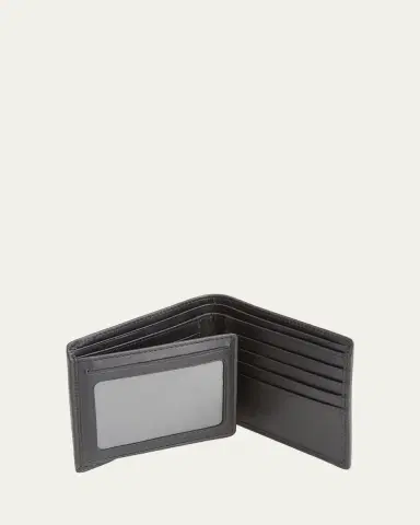 ROYCE New York Personalized Leather RFID-Blocking Trifold Wallet | Thumbnail 2