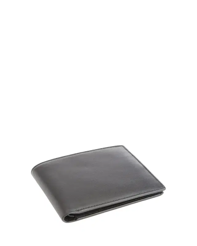 ROYCE New York Personalized Leather RFID-Blocking Trifold Wallet