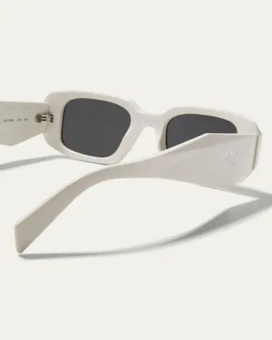 Prada Men's Rectangle Acetate Logo Sunglasses | Thumbnail 7 Prada Men's Rectangle Acetate Logo Sunglasses | Thumbnail 7