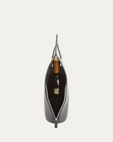 Royce New York Monogrammed Leather Wine Champagne Bottle Carrying Case, Personalized | Thumbnail 3 Royce New York Monogrammed Leather Wine Champagne Bottle Carrying Case, Personalized | Thumbnail 3