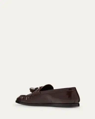 The Row Calfskin Tassel Boyfriend Loafers | Thumbnail 4