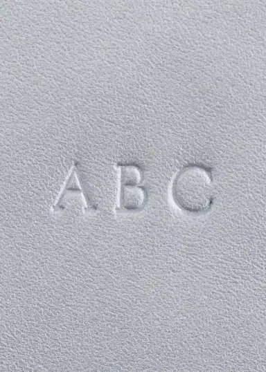 ROYCE New York Monogrammed Compact Leather Cosmetic Bag, Personalized | Thumbnail 2