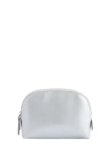 ROYCE New York Monogrammed Compact Leather Cosmetic Bag, Personalized | Thumbnail 3