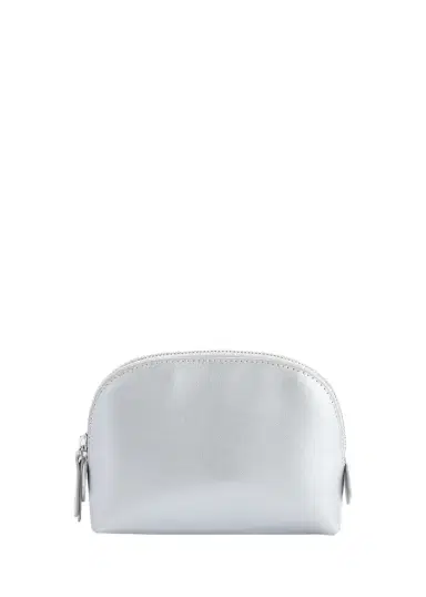 ROYCE New York Monogrammed Compact Leather Cosmetic Bag, Personalized | Thumbnail 1