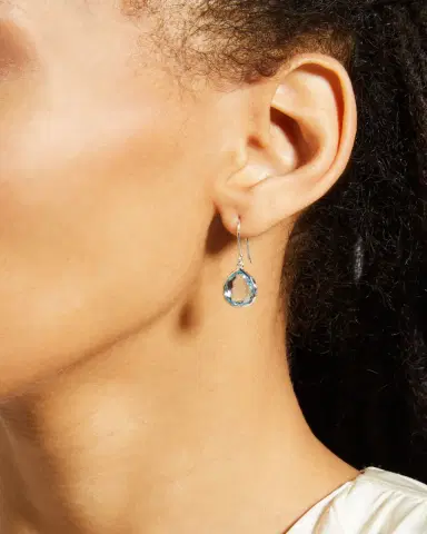 Ippolita Mini Teardrop Earrings in Sterling | Thumbnail 2 Ippolita Mini Teardrop Earrings in Sterling | Thumbnail 2