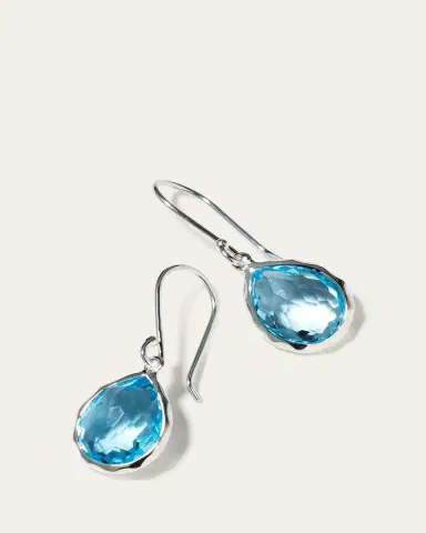 Ippolita Mini Teardrop Earrings in Sterling | Thumbnail 3 Ippolita Mini Teardrop Earrings in Sterling | Thumbnail 3