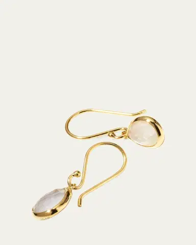 Ippolita Teeny Teardrop Earrings in 18K Gold | Thumbnail 4