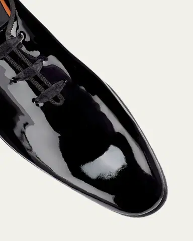 Santoni Men's Padova Patent Leather Oxfords | Thumbnail 2