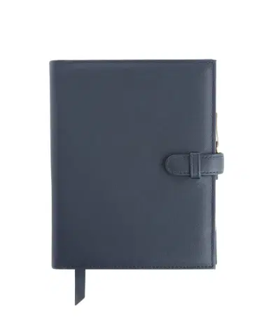 ROYCE New York Monogrammed Leather Executive Journal with Rollerball Pen, Personalized | Thumbnail 1