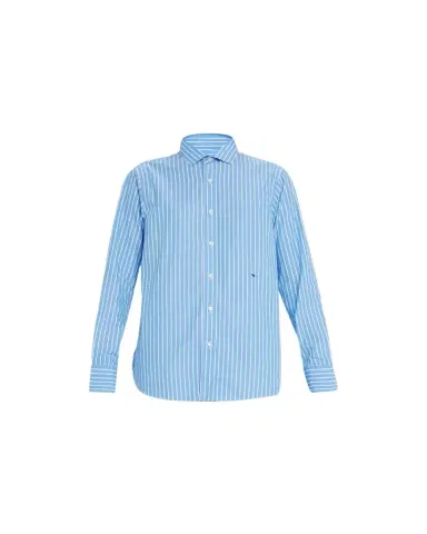 Hommegirls Stripe Classic Button-Up Cotton Shirt | Thumbnail 1
