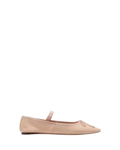 Loeffler Randall Leonie Lambskin Bow Ballerina Flats | Thumbnail 1
