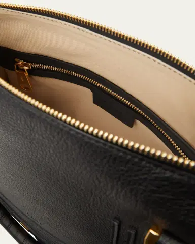 Chloé Marcie Medium Double Carry Satchel Bag in Grained Leather | Thumbnail 4 Chloé Marcie Medium Double Carry Satchel Bag in Grained Leather | Thumbnail 4