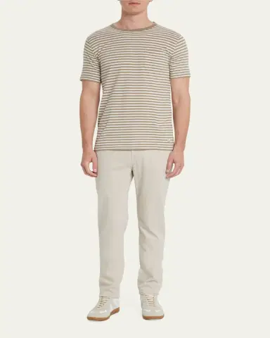 Monfrère Men's Parisian Luxe Brando Khaki Pants | Thumbnail 2 Monfrère Men's Parisian Luxe Brando Khaki Pants | Thumbnail 2
