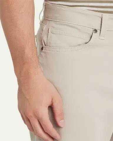 Monfrère Men's Parisian Luxe Brando Khaki Pants | Thumbnail 5 Monfrère Men's Parisian Luxe Brando Khaki Pants | Thumbnail 5