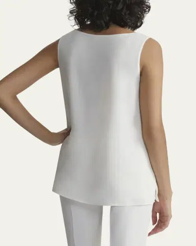 Lafayette 148 New York Finnley Scoop Neck Tank | Thumbnail 7 Lafayette 148 New York Finnley Scoop Neck Tank | Thumbnail 7