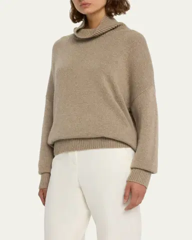 Lisa Yang Heidi Cashmere Turtleneck Sweater | Thumbnail 4