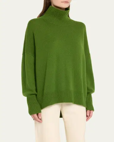 Lisa Yang Heidi Cashmere Turtleneck Sweater | Thumbnail 8
