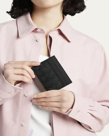 Bottega Veneta Intrecciato Credit Card Case | Thumbnail 2 Bottega Veneta Intrecciato Credit Card Case | Thumbnail 2