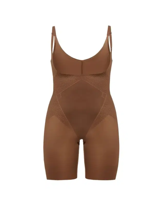 Spanx SPANXshape Invisible Open-Bust Mid-Thigh Bodysuit
