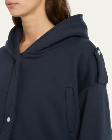 FAZ Ruby Hooded Top Coat with Drawcord Waist | Thumbnail 5 FAZ Ruby Hooded Top Coat with Drawcord Waist | Thumbnail 5