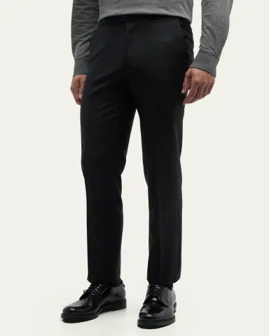 Zegna Men's Trofeo Slim-Straight Trousers | Thumbnail 4