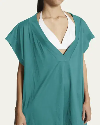 Eres Renee V-Neck T-Shirt Coverup | Thumbnail 5 Eres Renee V-Neck T-Shirt Coverup | Thumbnail 5