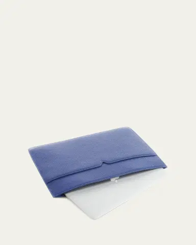 Royce New York Personalized Leather 13" Laptop Sleeve | Thumbnail 2
