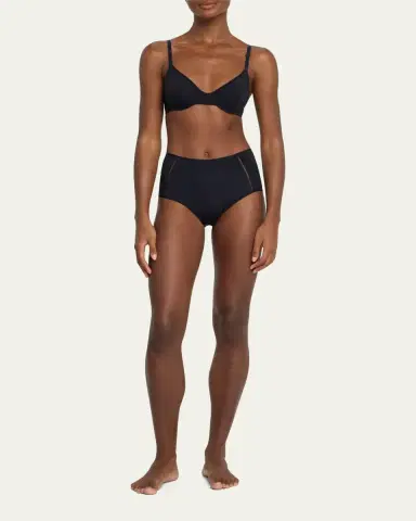 Eres Brina Soyeuse High-Rise Recycled Jersey Briefs | Thumbnail 2
