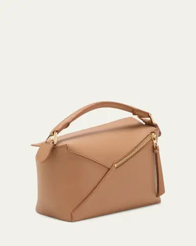 Loewe Puzzle Edge Small Top-Handle Bag in Grained Leather | Thumbnail 7 Loewe Puzzle Edge Small Top-Handle Bag in Grained Leather | Thumbnail 7