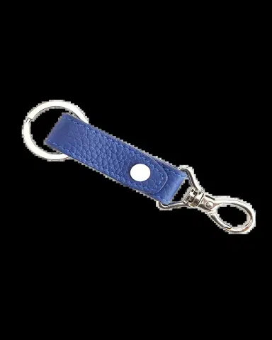 Royce New York Monogrammed Leather Valet Key Chain | Thumbnail 2