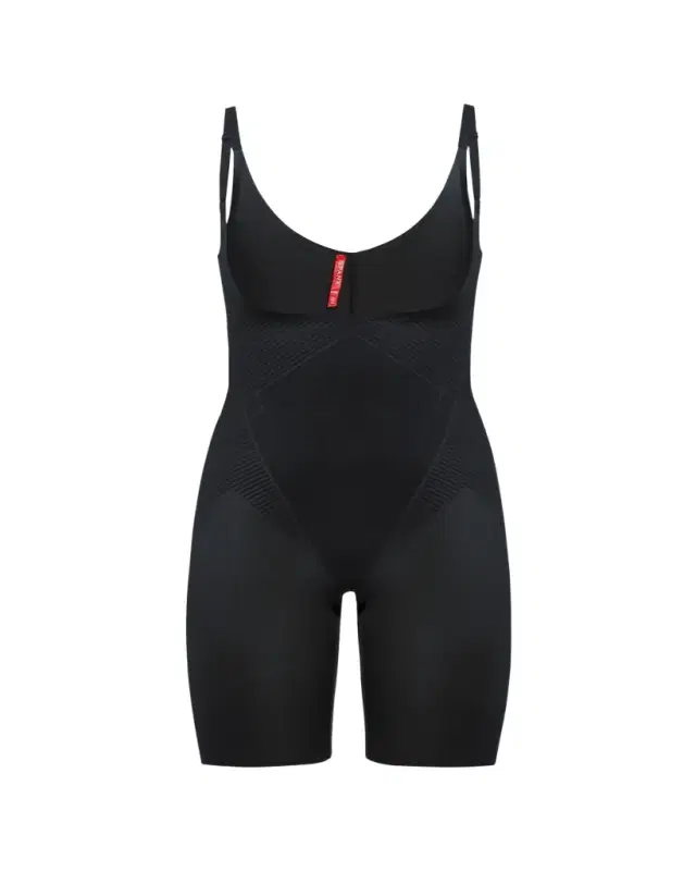 SPANXshape Invisible Open-Bust Mid-Thigh Bodysuit