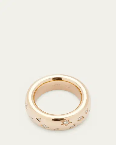 Pomellato 18K Rose Gold ICONICA Ring with Diamonds, 0.66tcw | Thumbnail 4