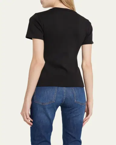 Veronica Beard Pruitt Crewneck Tee | Thumbnail 3 Veronica Beard Pruitt Crewneck Tee | Thumbnail 3