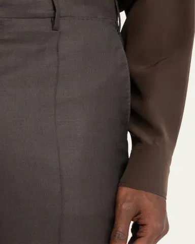 Incotex Men's Super 160s Wool Dress Pants | Thumbnail 5 Incotex Men's Super 160s Wool Dress Pants | Thumbnail 5