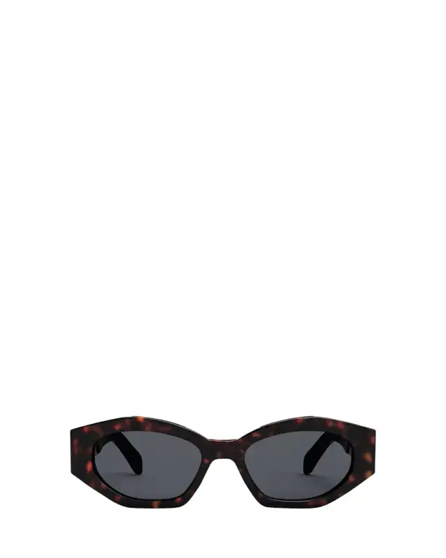 CELINE Triomphe Logo Acetate Cat-Eye Sunglasses