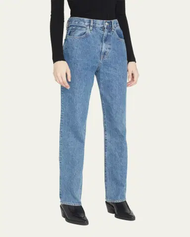 SLVRLAKE London Straight-Leg Jeans | Thumbnail 4