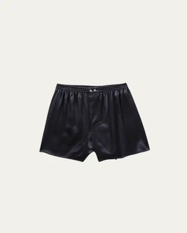 Zimmerli Men's Silk Boxer Shorts | Thumbnail 4 Zimmerli Men's Silk Boxer Shorts | Thumbnail 4