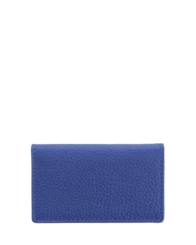 Monogrammed Leather Card Holder Wallet