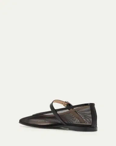 Le Monde Béryl Mesh Mary Jane Ballerina Flats | Thumbnail 4 Le Monde Béryl Mesh Mary Jane Ballerina Flats | Thumbnail 4
