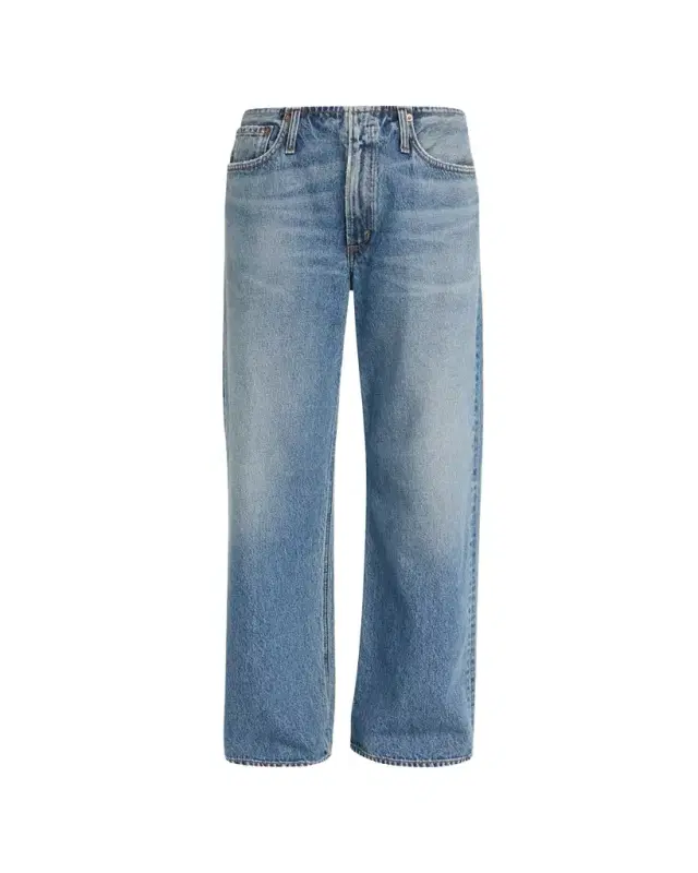 AGOLDE Lex Low-Rise Wide-Leg Jeans