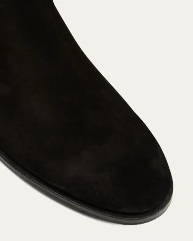Santoni Fleeces Suede Tall Ranch Boots | Thumbnail 6