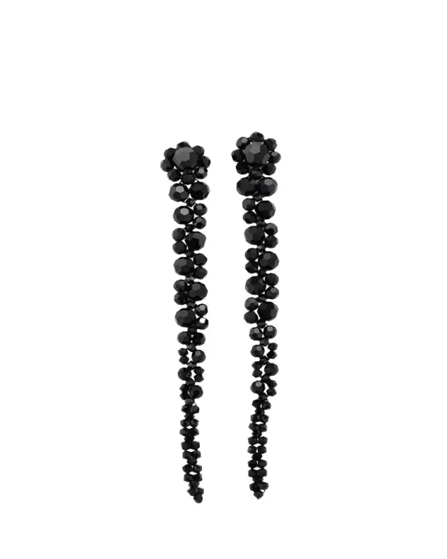 Simone Rocha Crystal Drip Earrings