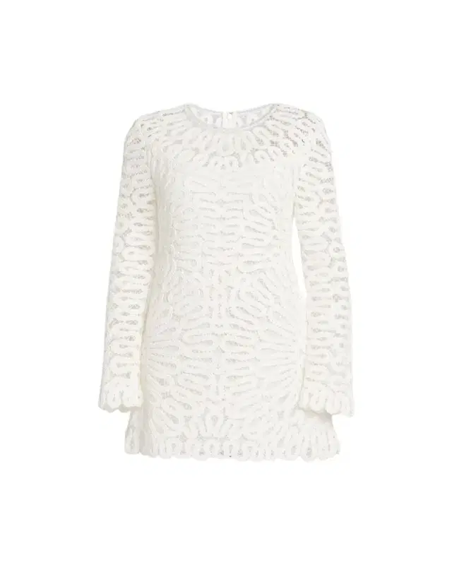 Mccall Cage Crochet Mini Dress